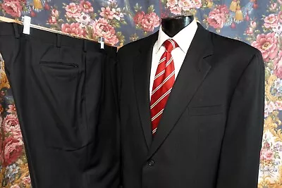 Jos. A. Bank Black Pinstripe Suit 50R • $79.95