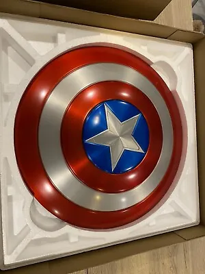 Avengers Captain America Shied Alloy Metal Full Size 1:1  • £180