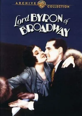 Lord Byron Of Broadway [DVD] [1930] [Region 0] [US Import] [NTSC] - New & Sealed • £9.99