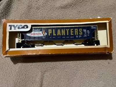 TYCO Planters Peanuts 54' Three Bay Hopper Car SAL 23090 HO Scale • $14