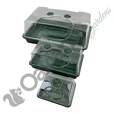 Propagator Small Medium Large High Dome Vented Gravel Seed Tray Rigid Strong • £189.95