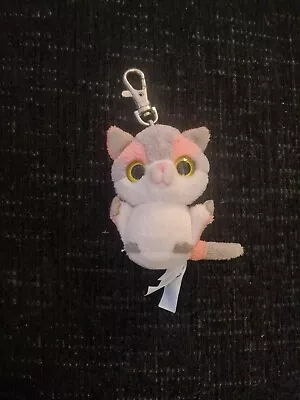 Aurora World Yoohoo & Friend - SHOOGA Squirrel Soft Toy Keyclip Keychain Keyring • £3.99