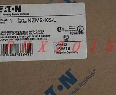 ONE NEW EATON MOELLER Circuit Breaker Left Operating Handle NZM2-XS-L • $119