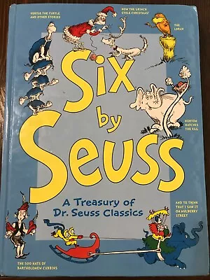 ~Six By Seuss~ 📚A Treasury Of Dr. Seuss Classics Mulberry Street+ More ~OOP~! • $29.98