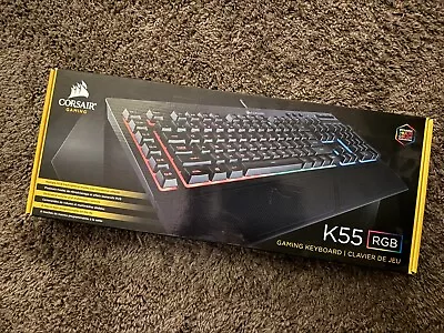 Corsair K55 (CH9206015NA) Wired RGB Backlit Gaming Keyboard - BRAND NEW SEALED! • $39.95