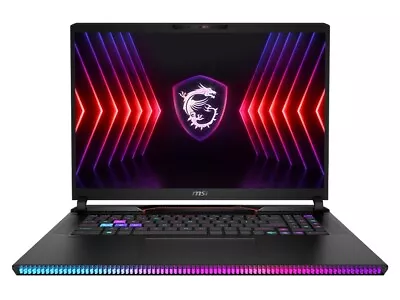 MSI Raider GE78 HX 17  QHD+ Intel I9-14900HX 64GB RAM 2TB RTX4090 Gaming Laptop • $6579