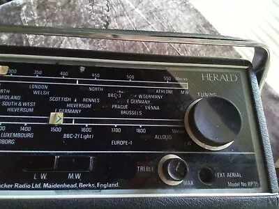 Vintage Hacker Herald Radio RP35 In Very Good Original Condition( Low Start) • £15