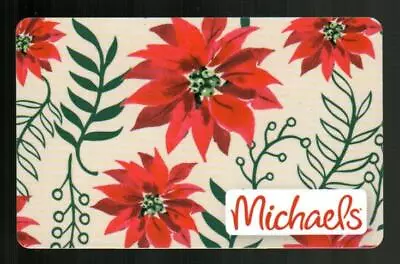MICHAELS Poinsettia 2021 Gift Card ( $0 ) • $2.50