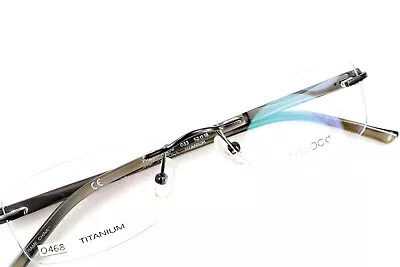 AIRLOCK PRESTIGE 202 33 Gunmetal / Olive Horn 52-18-140 Frame TITANIUM Flex O468 • $29.99