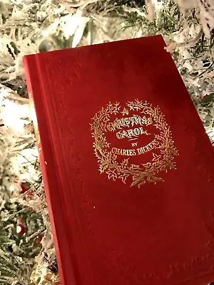 SLIGHTLY DAMAGED A CHRISTMAS CAROL - Quality Facsimile Of 1st Edition Original • $24.95