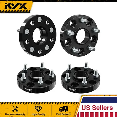 4PC 1 Inch / 25mm Black Wheel Spacers 5x114.3 Hubcentric 60.1 For Lexus Toyota • $59.99