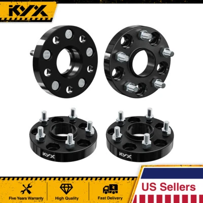 4pc 25mm Hubcentric Wheel Spacers 5x114.3 67.1 Bore 12x1.5 – For Hyundai Mazda