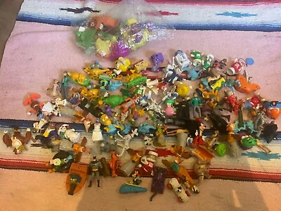 Fast Food Vintage Toy Lot 100 Plus Disney Simpsons Batman Goofy • $5