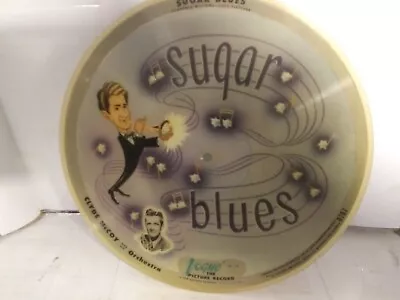 CLYDE McCoy Sugar Blues/Basin St Blues 1946 Vogue Picture Disc 78 RPM R707 VG • $10.99