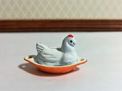 Dollhouse Miniature Chicken Brick Baking Dish 1:12 Scale Kitchen Accessory • $3.99