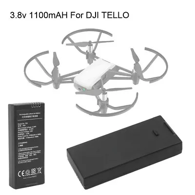 For DJI Tello Quadcopter Drone Intelligent Flight Battery 1100 MAh 3.8V ！ • £18.12