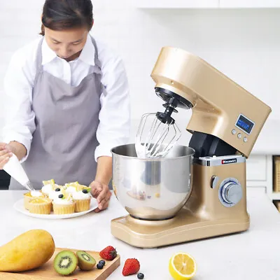 220V 1200W 5L Electric Food Stand  Dough Mixer Kneading Commercial Kitchen Cake • $59.98