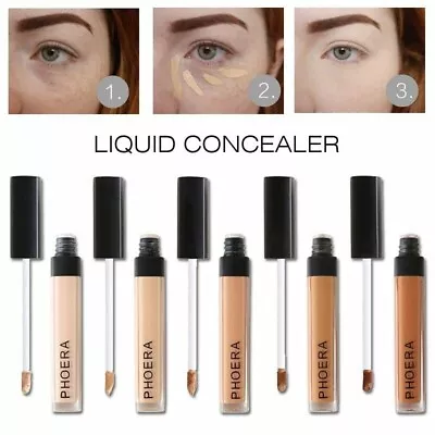 PHOERA Liquid Matte Flawless Long Lasting Full Coverage Foundation Concealer • $5.49