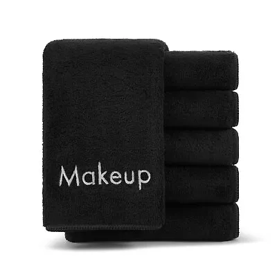 Makeup Removal Towels Packs Of 6 Microfiber 13x13 Washcloth Reusable Embroidered • $239.99