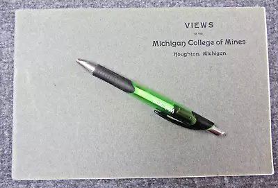 Michigan College Of Mines Houghton Views Photos Book 1904 24pp Copper Rare MTU • $29