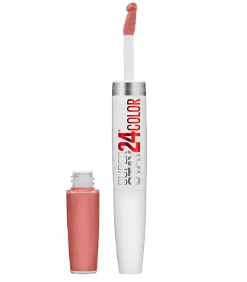 Maybelline SuperStay 24 Couleur 2-Step Liquid Lipstick Loaded Latte # 235 Kit • $8.99