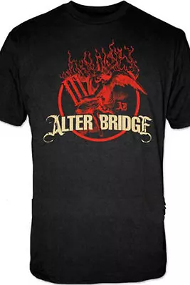 £19.73 • Buy ALTER BRIDGE - Flames Black:T-shirt NEW - SMALL ONLY