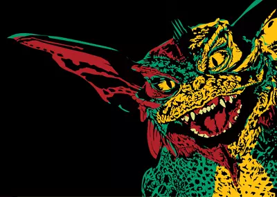 Gremlins By Vee Ladwa Ltd Edition X/50 Print Poster Mondo MINT Movie Art • $95