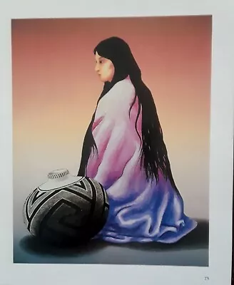 R.C.Gorman Print- ALMA -Native American Women -11x 8.5 - • $7.99