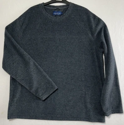 £6.99 • Buy BHS Atlantic Bay Grey Men's   Long  Sleeve Jumper Size XL Round Neck