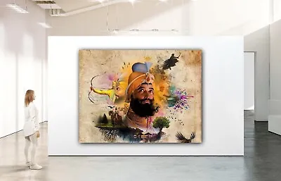 Guru Gobind Singh Ji Canvas • £34.99