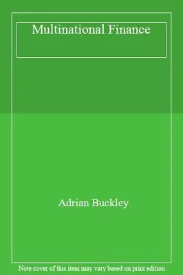 £24.21 • Buy Multinational Finance-Adrian Buckley