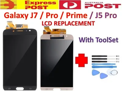 For Samsung Galaxy J7 Pro Prime J5 Pro J3 LCD Touch Screen Digitizer Replacement • $76.13