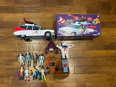 Real Ghostbusters Hasbro Kenner Retro Figures Toy Bundle • £199.99