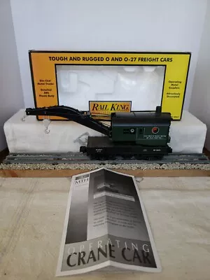 Rail King (MTH) 30-7969 Operating  Northern Pacific Crane Car In Box • $45