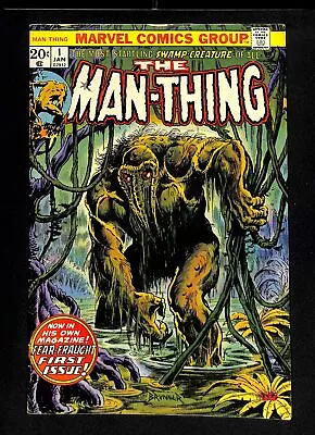 Man-Thing #1 2nd Appearance Howard The Duck! Marvel 1974 • $40