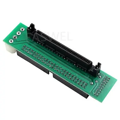 SCSI SCA 80-Pin To IDC 50-Pin Male Adapter SCSI 80-50 Card • $11.15