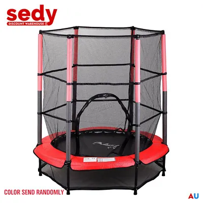 $99.99 • Buy 4.5FT Indoor Outdoor Kids Junior Jump Trampoline Enclosure Safety Net Max 45KG