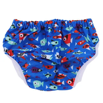  Nylon Toddler Swim Diapers Girl Child Toilet Training Undies • £7.89