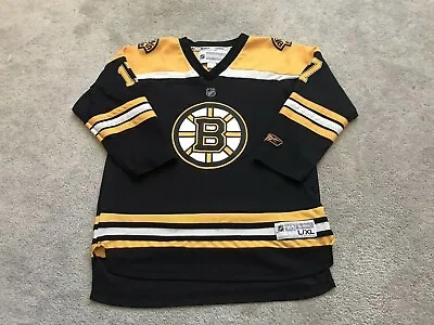 Milan Lucic Boston Bruins Hockey Jersey Boys Youth Size L?XL Black NHL Sports • $29.99