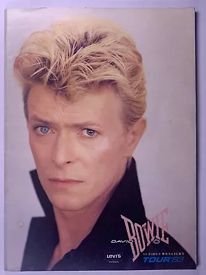 £26.25 • Buy David Bowie Programme Original Serious Moonlight Tour UK Germany France 1983