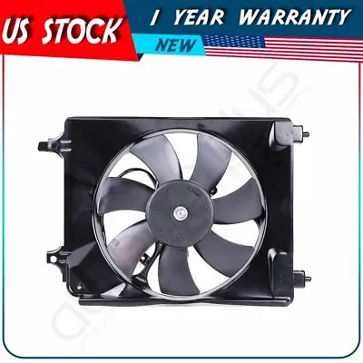 A/C Condenser Fan Assembly For 2006 2007 2008 2009 2010 2011 Honda Civic • $43.99
