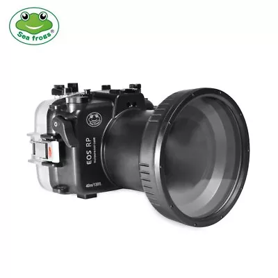 Seafrogs 40m/130ft Underwater Housing Case For Canon EOS RP + 24-105mm Port • $513.70