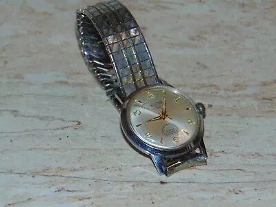 60s 70s Working Vintage HILTON Men's Automatic Watch 17Jewels Swiss Made Steel • $89