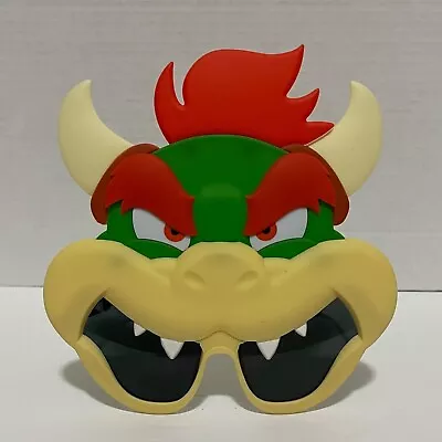 Sun-Staches Super Mario Sunglasses Nintendo Bowser Costume Accessory UV Protecti • $10