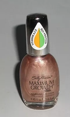 New SALLY HANSEN Max Growth Plus Vitamin ACE Nail Polish Copper Glamour # 25 • $5.48