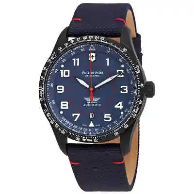 Victorinox Airboss Automatic Blue Dial Men's Watch 241998 • $736.98