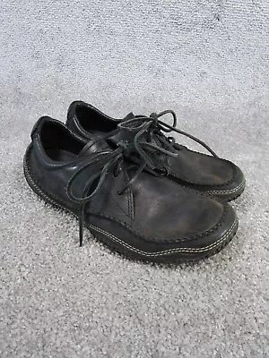 Patagonia Skywalk Shoes Mens Size 9 Cedar Black Leather Lace Up Hiking • $35.99