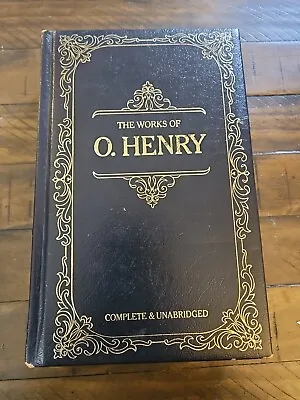 The Works Of O. Henry Complete Unabridged 1984 Bonded Leather Longmeadow Press • $12.99