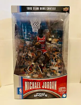 NIB Michael Jordan Upper Deck Pro Shots / 1985 Slam Dunk Contest Action Figure • $134.99