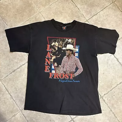 Vintage Lane Frost Shirt Rodeo Bull Riding XXL • $120